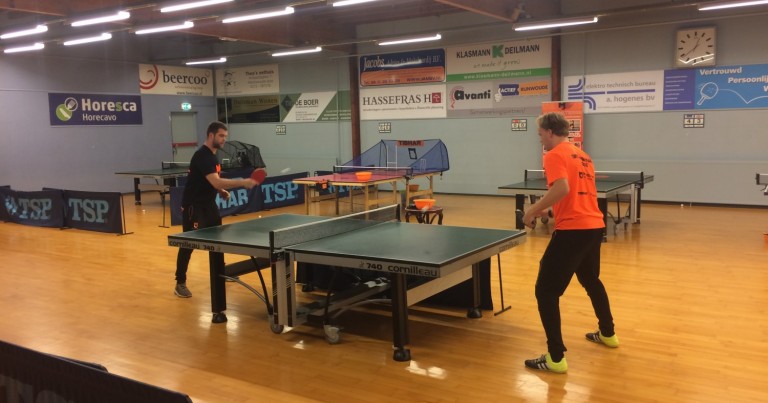 Geslaagde kids dag door MJ Tafeltennis