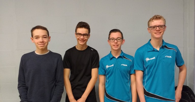 Voorjaarscompetitie jeugd; spannende eindstrijd bij team 1