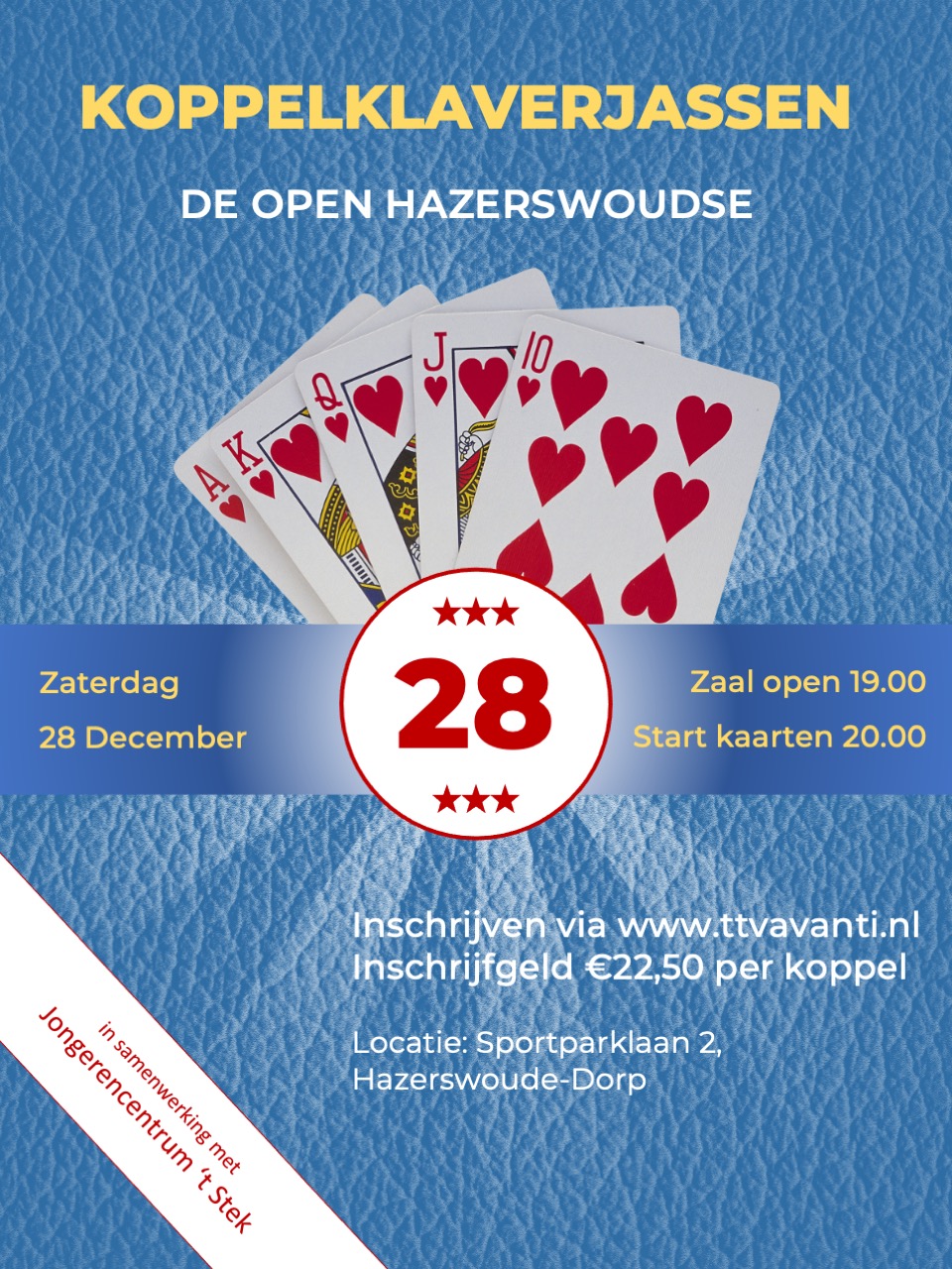 TTV Avanti Koppelklaverjas Poster – 2024